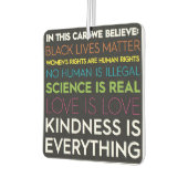 Güte ist alles Auto Freshener Autolufterfrischer (Links)