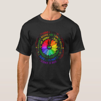 Güte ist alles Liebe ist Liebe Schwarz Leben Ma T-Shirt