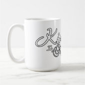 Güte ist ein Muskel Kaffeetasse (Links)