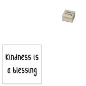 "Güte ist ein Segen" Rubber-Briefmarke Gummistempel (Stempel)