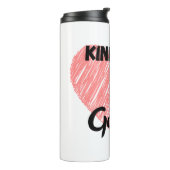 Güte ist goldig thermosbecher (Nach links gedreht)