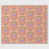 Güte ist jemandem deine Stärke leihen Geschenkpapier (Flach)