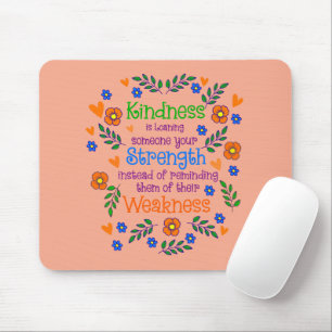 Güte ist jemandem deine Stärke leihen Mousepad