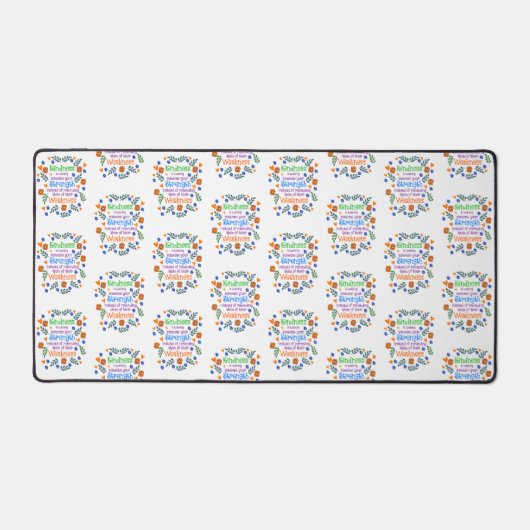 Güte ist jemandem deine Stärke leihen Schreibtischunterlage (Vorderseite)