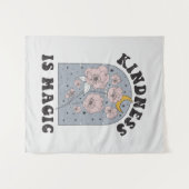 Güte ist magische Vintage Blume Wandteppich (Vorderseite (Horizontal))