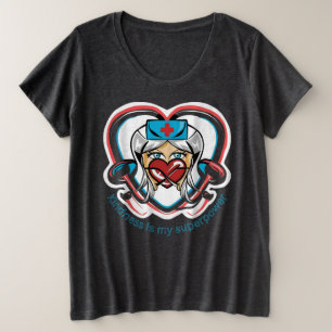 Güte ist meine Supermacht Große Größe T-Shirt