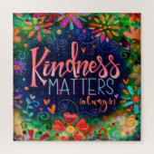 Güte ist wichtig für Hübsche Blütenspass-Inspirivi Puzzle (Vertikal)