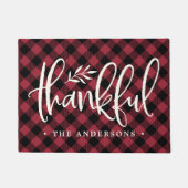 Gute Jahreszeit | PERSONALISIERTER ERNTEDANK Fußmatte (Vorderseite)