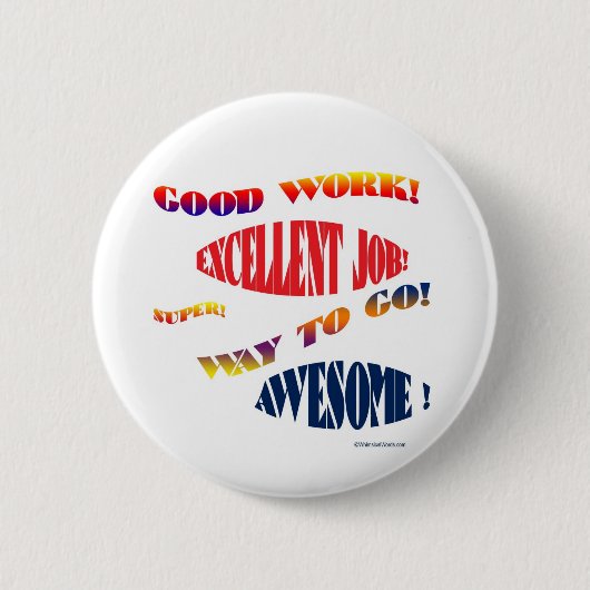 GUTE JOB-KNÖPFE BUTTON (Vorderseite)