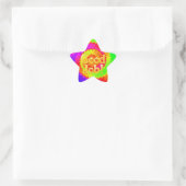 Gute Job-Star-Sticker Stern-Aufkleber (Tasche)