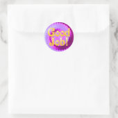 Gute Jobaufkleber Runder Aufkleber (Tasche)