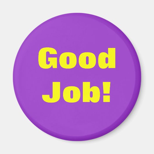 Gute Jobprägung MM12 Magnet (Vorne)