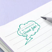 Gute Jobwörter für ermutigende Lehrer Name Permastempel