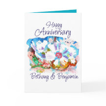 Gute Jubiläumswünsche beiden Karten