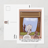 Gute junge Vatertag Postkarte (Vorne/Hinten)