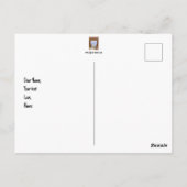 Gute junge Vatertag Postkarte (Rückseite)