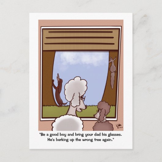 Gute junge Vatertag Postkarte (Vorderseite)