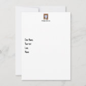 Gute junge Vatertagskarte (Rückseite)