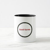 Gute Karma-Tasse Tasse (Zentrum)