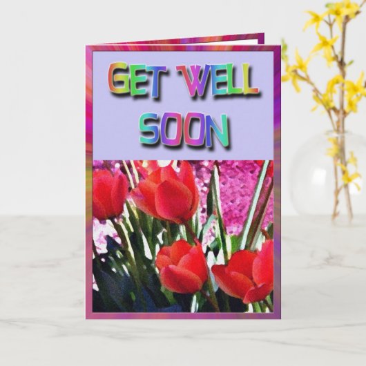 Gute Karte (Gelbe Blume)