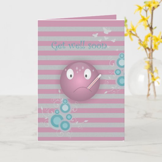 Gute Karte (Gelbe Blume)