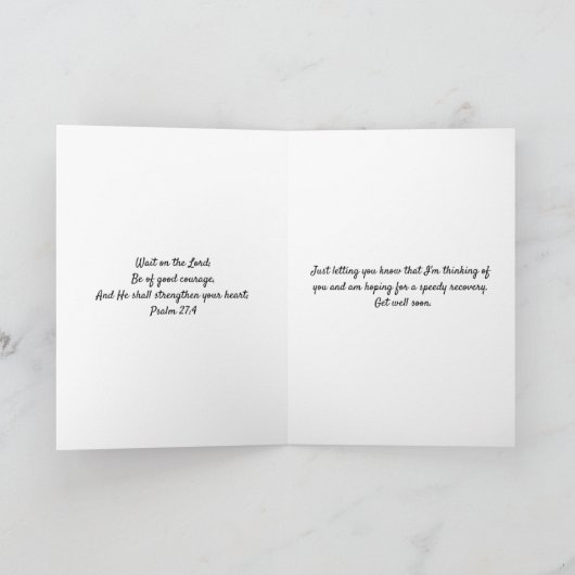 Gute Karte (Innenseite)