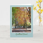 Gute Karte, Fallbäume, walisischer Gruß Karte (Gelbe Blume)