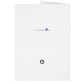 Gute Karte für Begleiter-Poodle (Hinten)