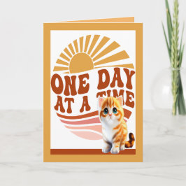 Gute Karte für die gelbe Kitty