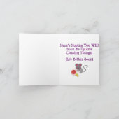 Gute Karte für kleine Mädchen (Innenseite)