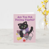 Gute Karte für kleine Mädchen (Gelbe Blume)