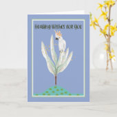 Gute Karte für Person mit Bad Burns (Gelbe Blume)