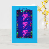 Gute Karte, Qualle. Karte (Gelbe Blume)