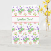 Gute Karte, walisischer Gruß, Düfte des Sommers Karte (Gelbe Blume)