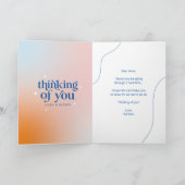 Gute Karte Zitat Es ist ok, sich ein wenig verlore (Innenseite)