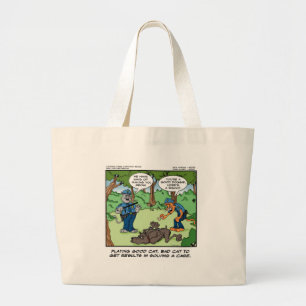Gute Katze Bad Cat U Meow lustige Geschenke & T-Sh Jumbo Stoffbeutel