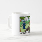 Gute Katze Bad Cat U Meow lustige Geschenke & T-Sh Kaffeetasse (Vorderseite Links)