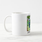 Gute Katze Bad Cat U Meow lustige Geschenke & T-Sh Kaffeetasse (Links)