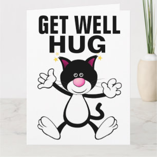 GUTE KITTY CAT HUG GREETING CARDS KARTE