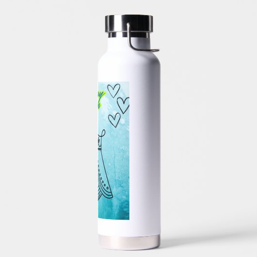 Gute Königin. Trinkflasche (Links)