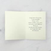 Gute Krankenwoche. Niedlicher Teddy Bär Karte (Innenseite)