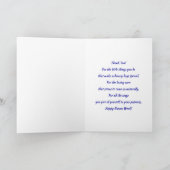 Gute Krankenwoche. USA Patriotic Karte (Innenseite)