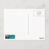 Gute Krankenwoche. USA Patriotic Postkarte (Rückseite)