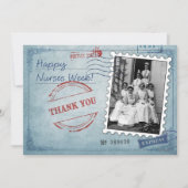 Gute Krankenwoche. Vintage Designkarte Karte (Vorderseite)