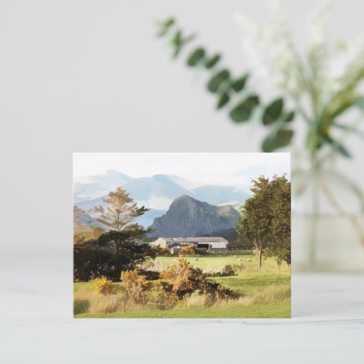 GUTE LANDSCHAFT POSTKARTE (Stehend Vorderseite)