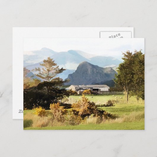 GUTE LANDSCHAFT POSTKARTE (Vorne/Hinten)
