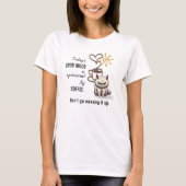 Gute Laune Gesponsert von Coffee Fun T-Shirt (Vorderseite)
