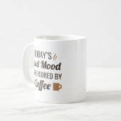 Gute Laune Kaffee Kaffeetasse (Vorderseite Links)