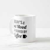 Gute Laune Kaffee Kaffeetasse (Vorderseite Links)