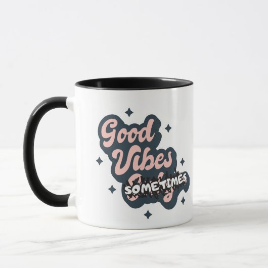 Gute Laune Manchmal Tasse (Links)